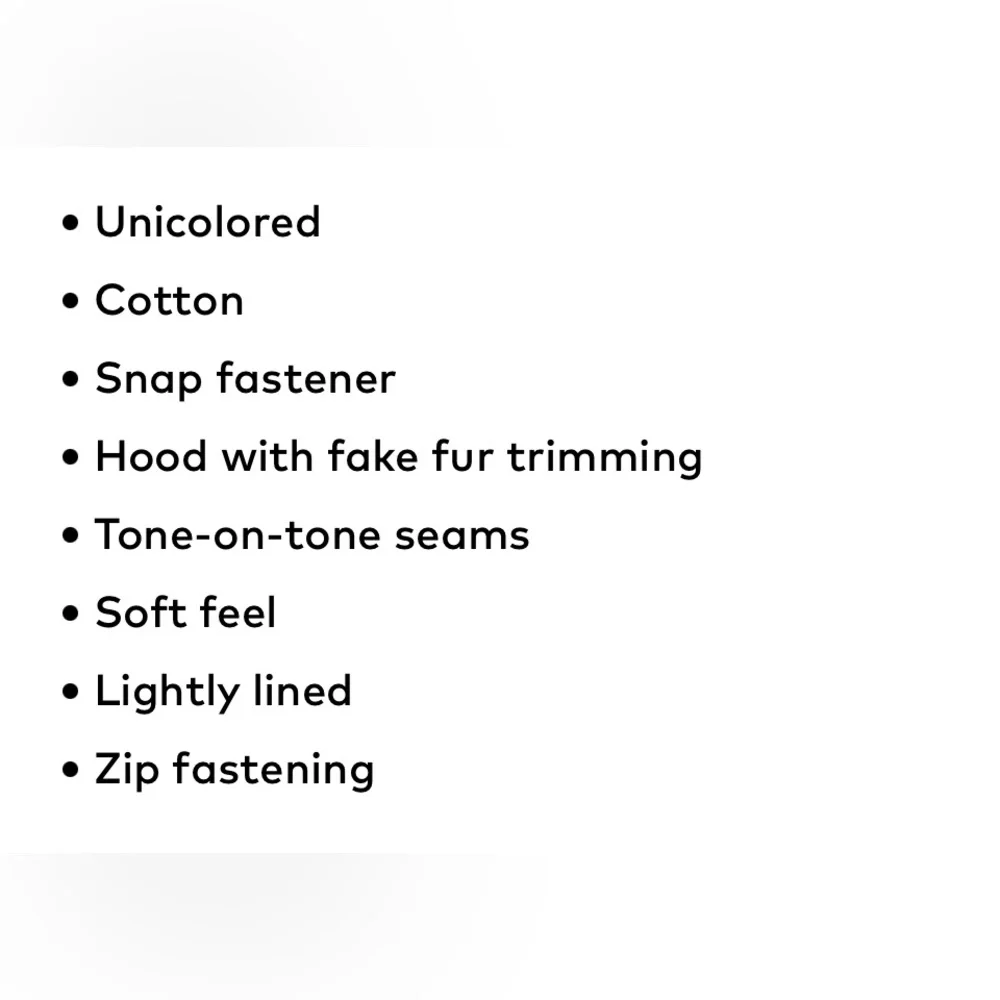 GAP jacket information new